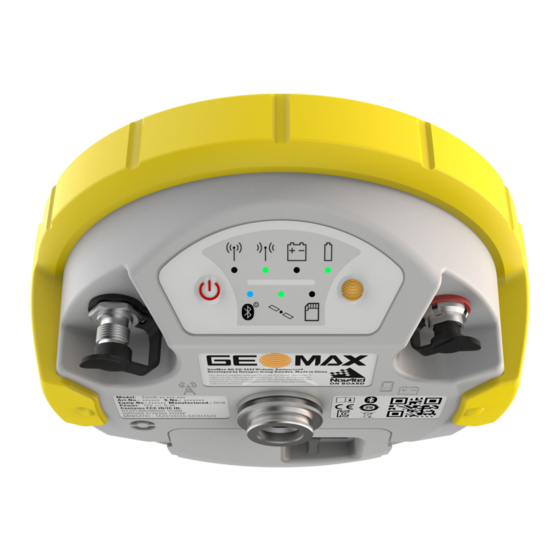 GeoMax Zenith 16 Serie Manuales