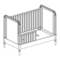 Muebles para Bebés y Niños Pequeños Crate&Barrel Jenny Lind Manual De Instrucciones