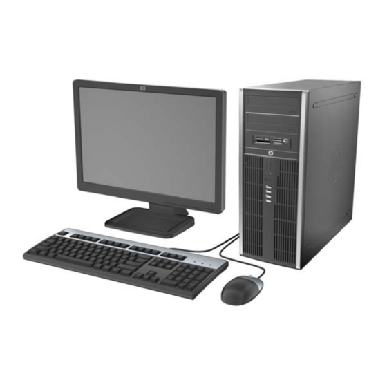 HP Compaq Elite 8300 Serie Guía De Referencia Del Hardware