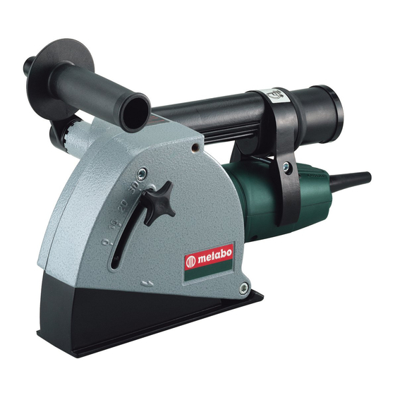 Metabo MFE 30 Instrucciones De Uso