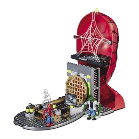 Mega Bloks MARVEL THE AMAZING SPIDER-MAN FACE-OFF Manual De Instrucciones