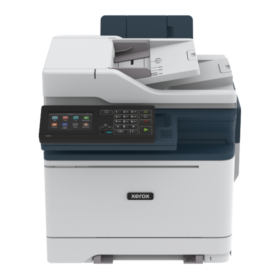 Xerox C315 Guia Del Usuario