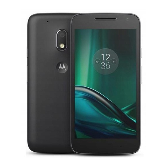 Motorola Moto g4 PLAY Manual Del Usario