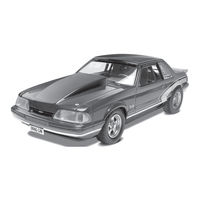 REVELL 90 MUSTANG LX 5.0 DRAG RACER Manual De Instrucciones