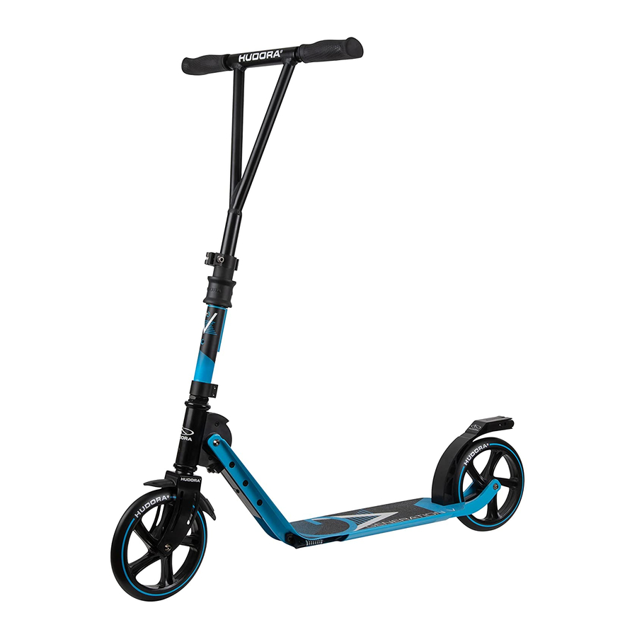 Hudora BigWheel Generation V 205 Manuales