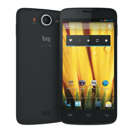 bq AQUARIS 5 HD Manual De Usuario