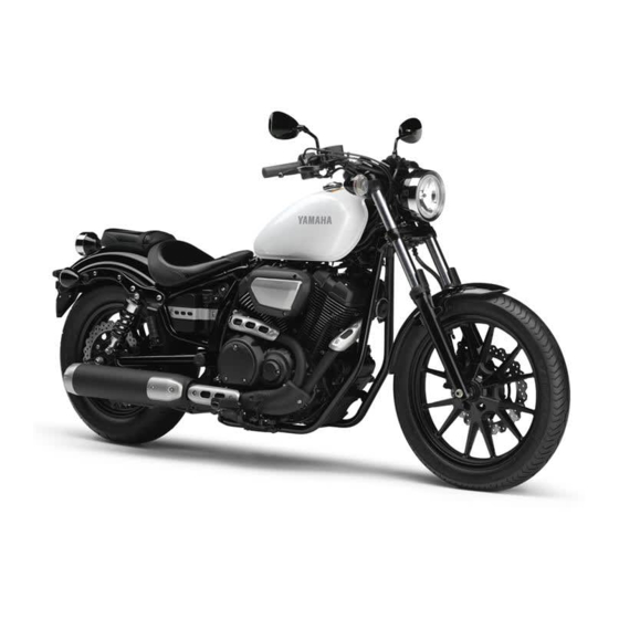 Yamaha XVS950CUD-A Manuales