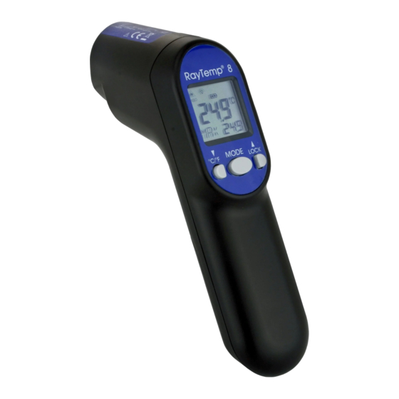 GUILCOR RAYTEMP 8 Manual De Instrucciones