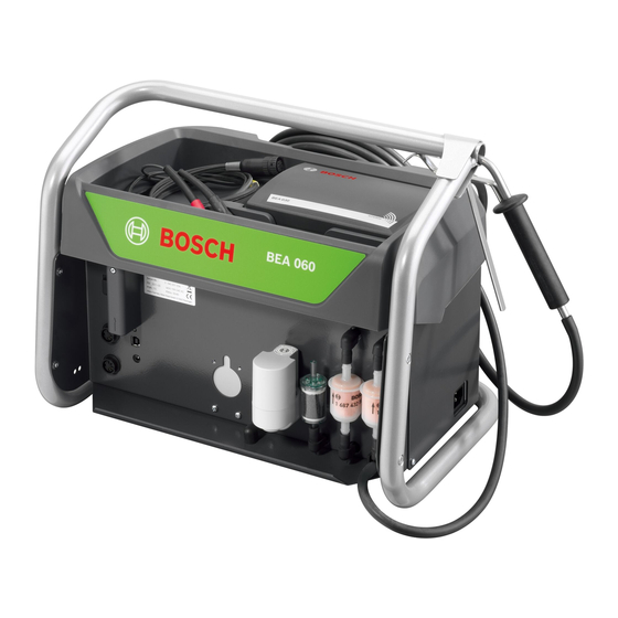 Bosch BEA 550 Manual Original