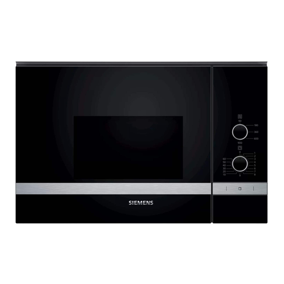 Siemens BF550LMR0 Instrucciones De Uso