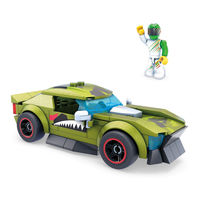 Mega Construx Hot Wheels Wonder Builders Muscle Bound GVM30 Manual Del Usuario