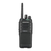 Kenwood ProTalk DIGITAL TK-3701D Manual De Instrucciones