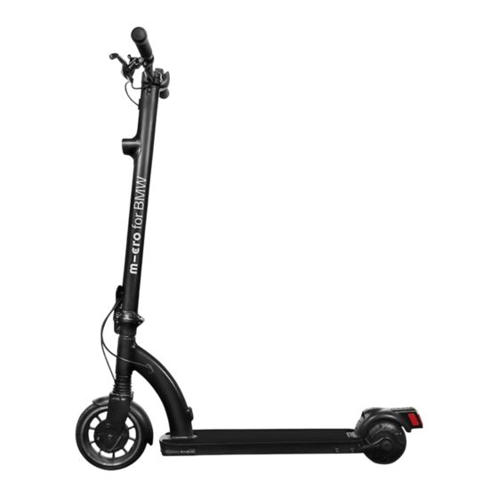 BMW E-SCOOTER Manual De Usuario