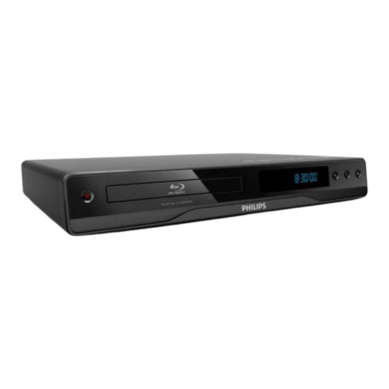 Philips BDP2500 Manual Del Usuario