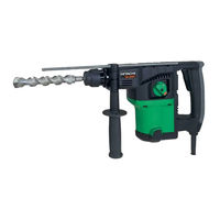 Hitachi Koki DH 30PC Instrucciones De Manejo