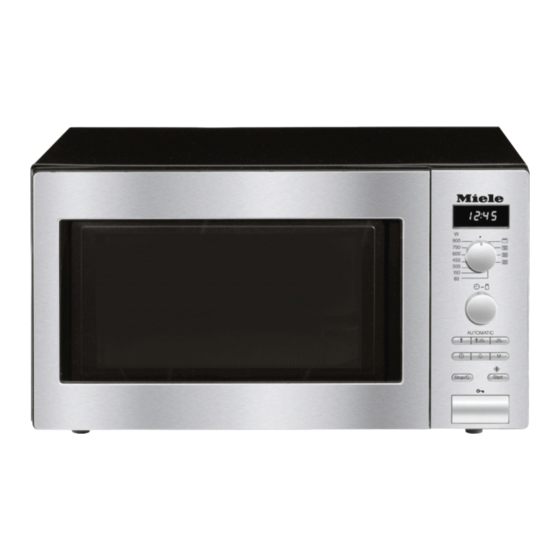 Miele M 6012 SC Instrucciones De Manejo