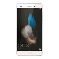 Huawei P8 Lite ALE-L04 Guia De Inicio Rapido