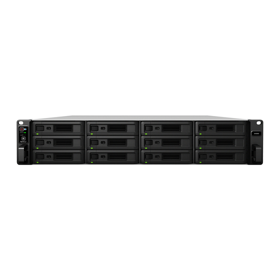 Synology NAS SA3600 Guía De Instalación Del Hardware