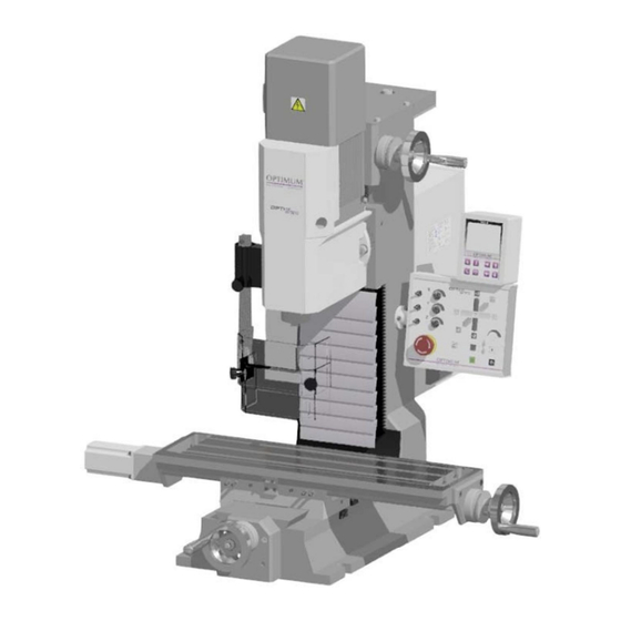 Optimum OPTImill MH 25 SV Manual De Instrucciones
