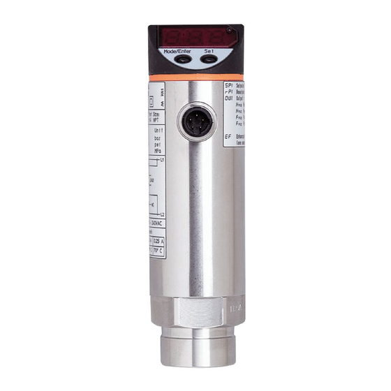 IFM PN422 Serie Instrucciones De Uso