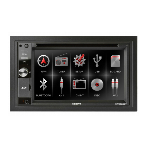 XZENT XT9026BT Manual De Uso