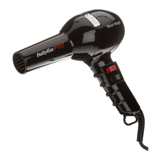 BaByliss PRO BAB6444NE Manuales