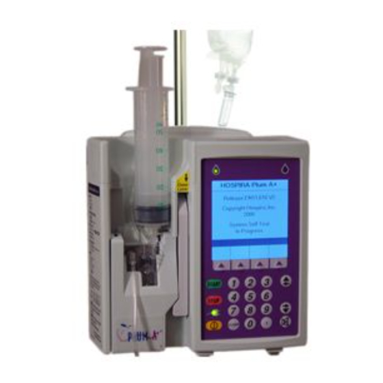Hospira Plum A+ Manual De Uso