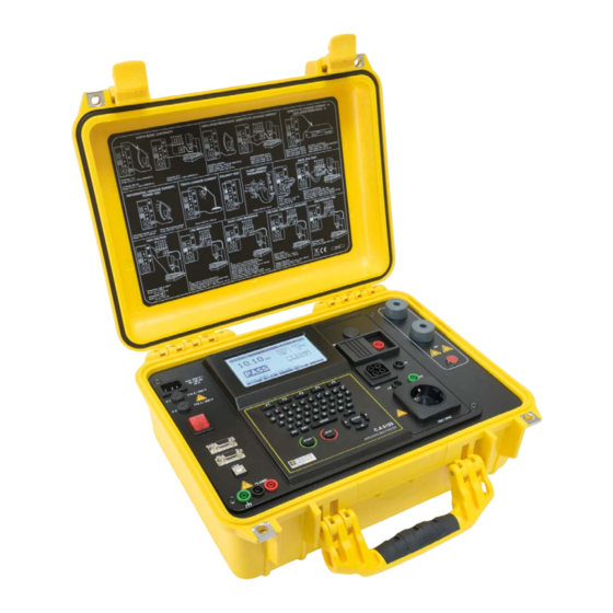 Chauvin Arnoux C.A 6155 Manual De Funcionamiento