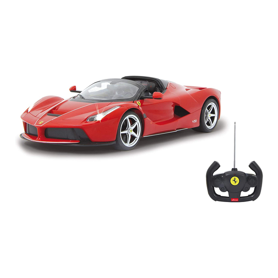 Jamara GERMANY Ferrari LaFerrari Aperta Manual De Instrucciones