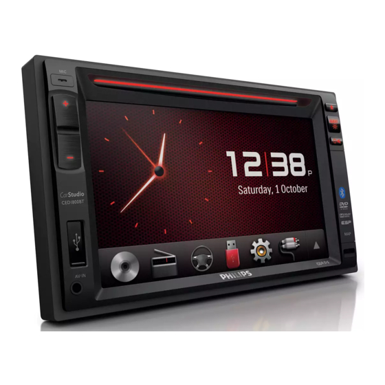 Philips CED1800BT Manual Del Usuario