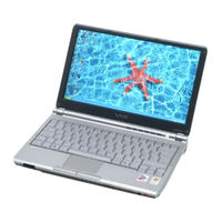Sony Vaio VGN-TX serie Guia Del Usuario