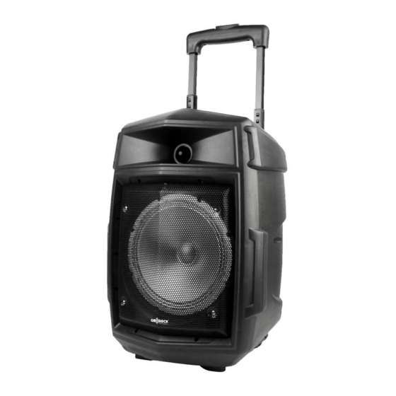 Go-Rock GR-TR163 Manual De Instrucciones
