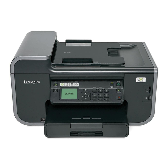Lexmark Pro700 Serie Guia Del Usuario