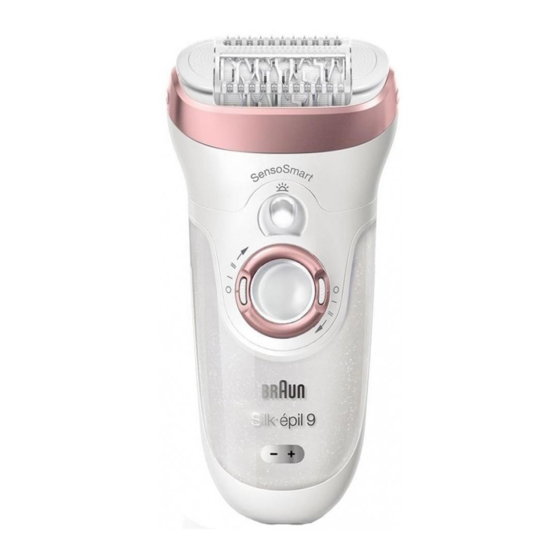 Braun Silk épil 9 Manual De Instrucciones