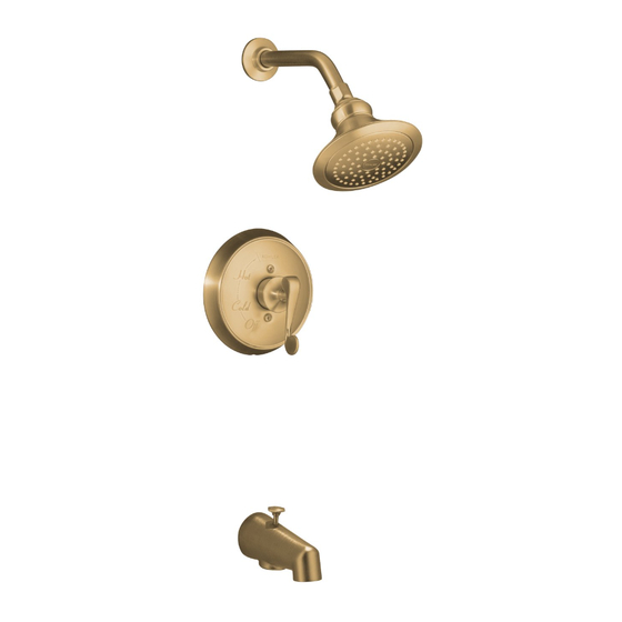 Kohler K-T16113 Guia De Instalacion