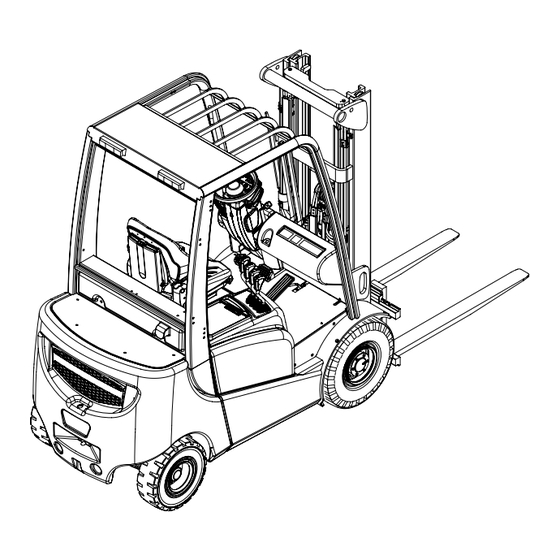 Jungheinrich TFG 316 Instrucciones De Servicio
