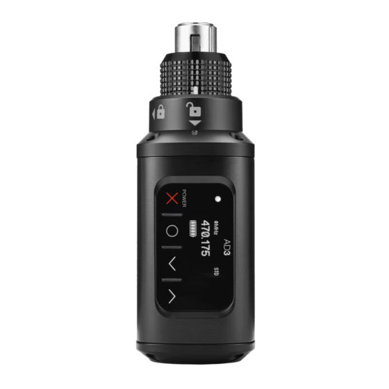 Shure AD3 Guia Del Usuario