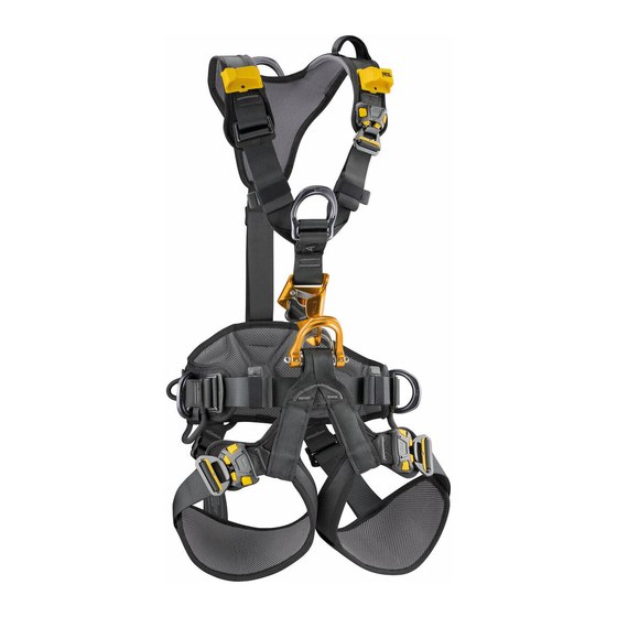 Petzl ASTRO BOD FAST Manual De Instrucciones