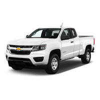 Chevrolet Colorado 2016 Manual De Instrucciones