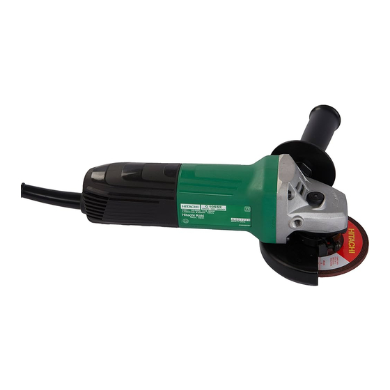 Hitachi G 10SS2S Instrucciones De Manejo