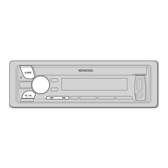 Kenwood KDC-X498 Manual De Instrucciones