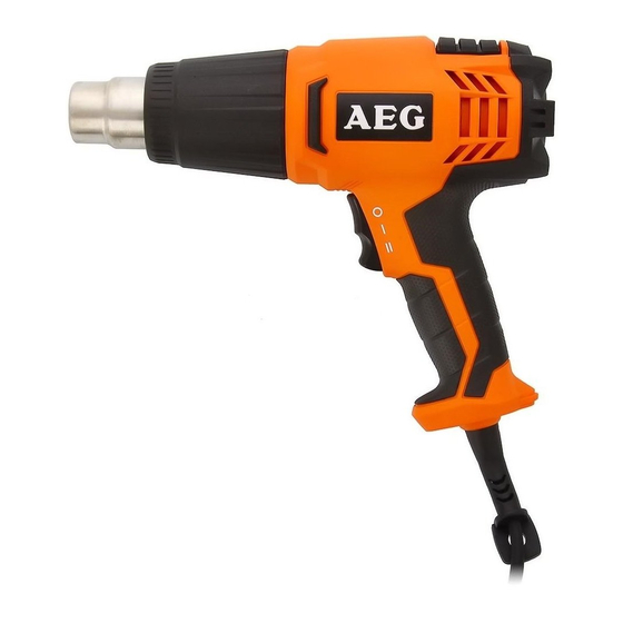 AEG HG 560 D Manual Original