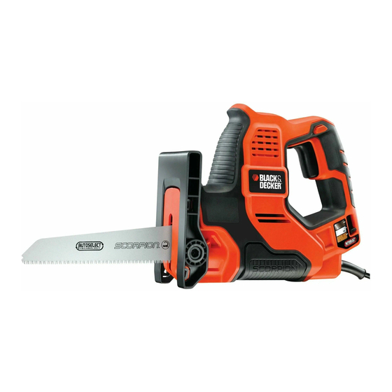 Black and Decker RS890 Manual De Instrucciones