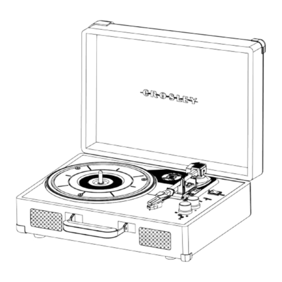 Crosley Cruiser Plus CR8005F Manual De Instrucciones