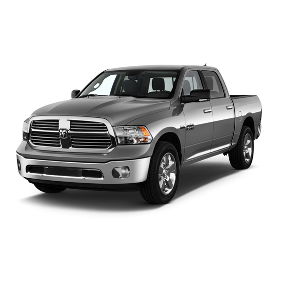 RAM TRUCK 1500 2014 Manuales