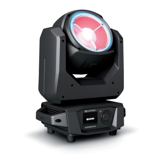 Cameo MOVO BEAM 200 Manual Del Usuario