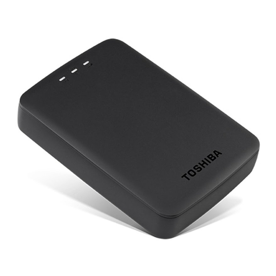 Toshiba Canvio AeroCast Manual De Instrucciones