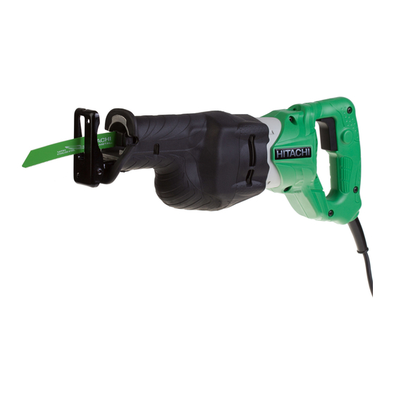Hitachi Koki CR 13V2 Instrucciones De Seguridad Y Manual De Instrucciones