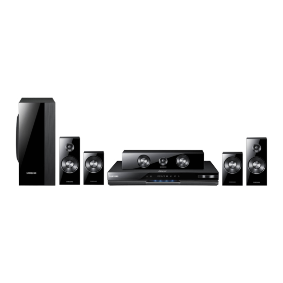 Samsung HT-D5500 Manual Del Usuario