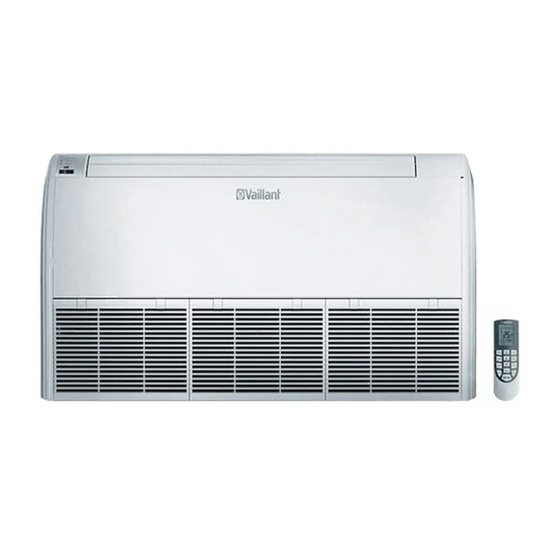 Vaillant climaVAIR plus VAI8/5-035 KMNI Instrucciones De Funcionamiento